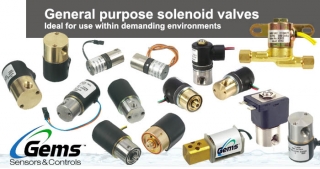 General purpose solenoid valves, Gems