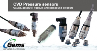 CVD Pressure sensors, Gems