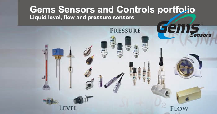 Gems portfolio, liquid level, flow and pressure sensors