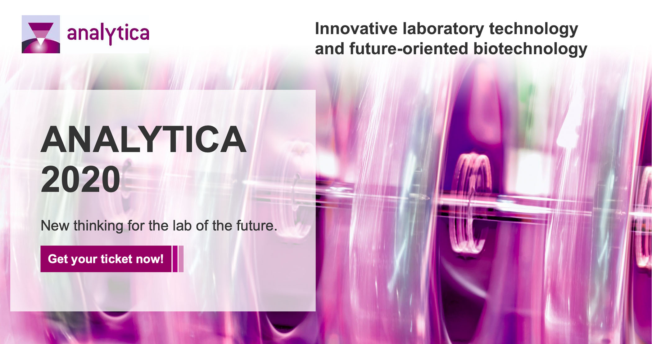 Analytica 2020, exhibition and conference