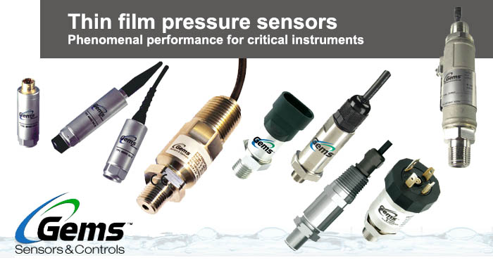 Thin film pressure sensors, Gems