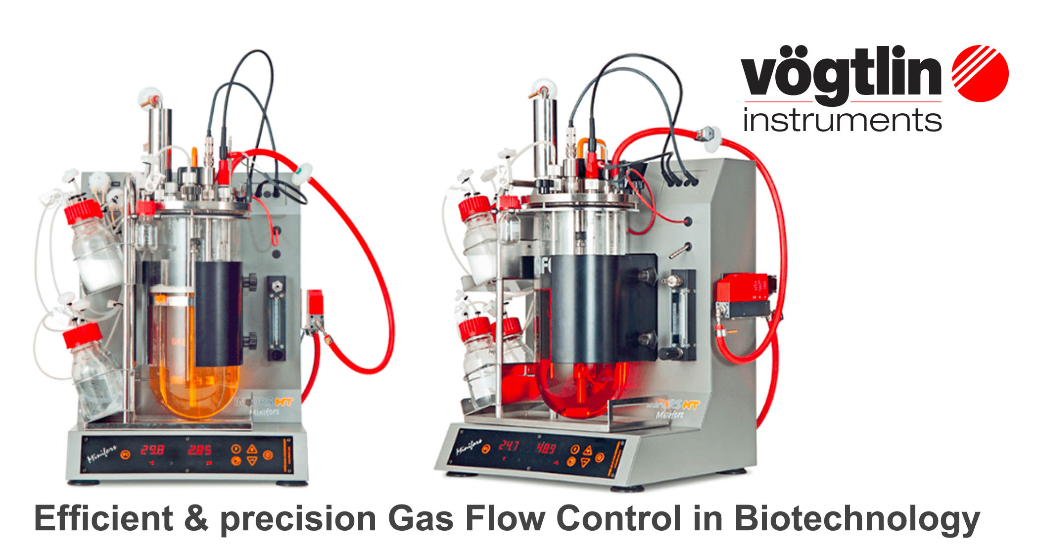 Gas flow control in biotechnology, Vogtlin